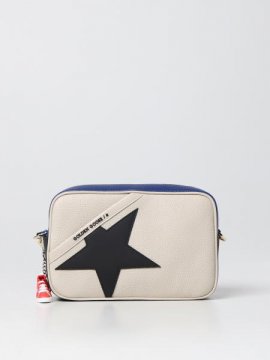 Star Golden Goose leather crossbody bag